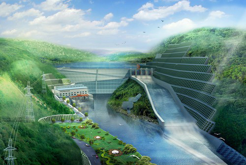 沙雅老挝南塔河1号水电站项目